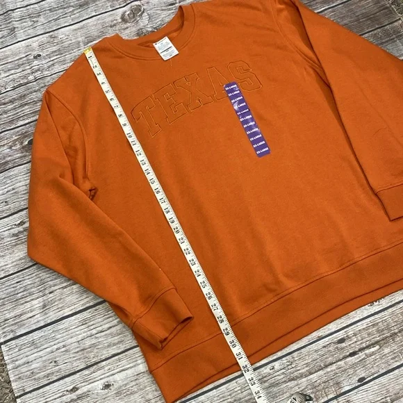 NWT Champion Texas Longhorn crewneck long sleeve sweatshirt size XXL - Picture 8 of 11